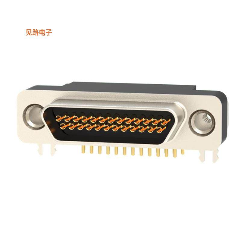 581-M25-213L462 -[全新CONN MICRO-D RCPT 25POS R/A SLDR]