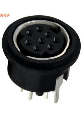 KMDVLX-8S-N-1 -[全新MINI-DIN VERTICAL 8P SNAP & LOCK]