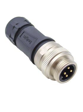 PXPTPU78FIM04ASTM22 -原装[CONN MALE W/PINS 4POS插头，公引脚