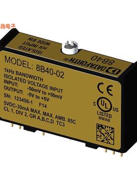 8B40-02 -[全新VOLTAGE INPUT MODULE, 1KHZ BW]
