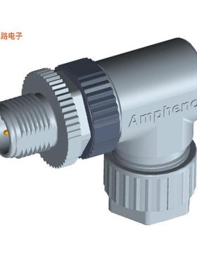 M12A-05BMMB-SR7001 -[全新CONN PLUG MALE 5POS GOLD SCREW]