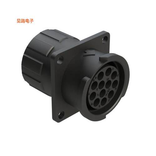 FLS014N12SHEC03 -[全新12 POSITION SQUARE FLANGE RECEPT]