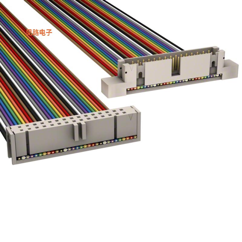 M3CWK-3036R -正品[IDC CABLE - MKC30K/MC34M/MPL30K插口至插头