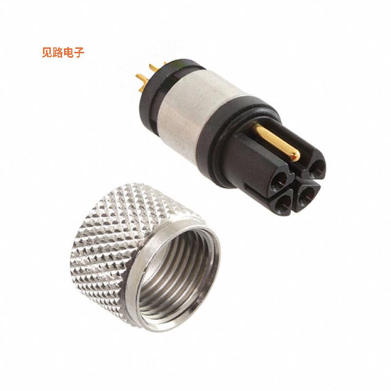 858-LP5-203RLS4 -[全新CONN PLUG FMALE 5P GOLD SLDR CUP]