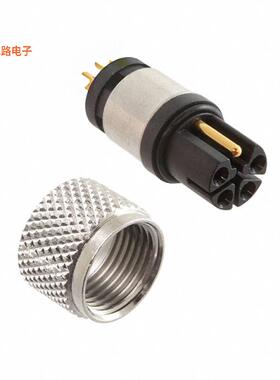 858-LP5-203RLS4 -[全新CONN PLUG FMALE 5P GOLD SLDR CUP]