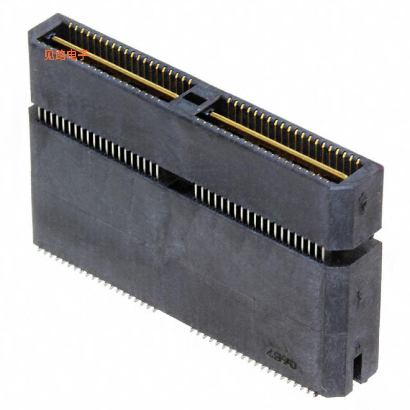 QTE-040-07-F-D-A -原装[CONN HDR 80POS SMD GOLD接头，外罩触点