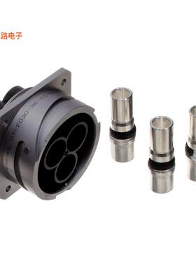 GTCE030-36-4S(072) -[全新GTC-E, SQUARE FLANGE RECEPTACLE,]