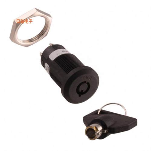 CKM12ATW01 -[全新SWITCH KEYLOCK 2POS SPDT 3A 250V]