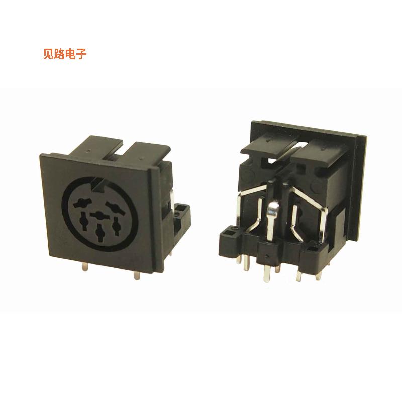 FC680806 -原装[6 PIN DIN SOCKET 240 DEGREE插座，母型插口