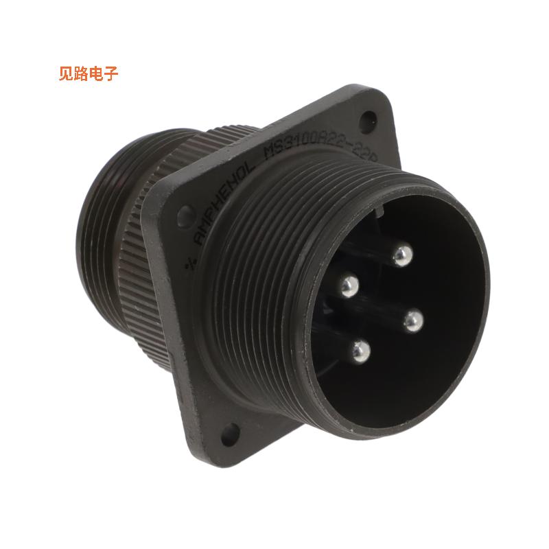 MS3100A22-22P -[全新MIL-5015 MS/AC THREADED RECEPT]