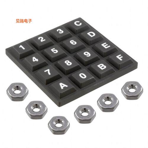 84LS-BB2-014-N -[全新SWITCH KEYPAD 16KEY 0.01A 24V]