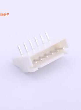 HX25003-6WAD -原装[俗称： XH2.54 配套：HX25002-6Y线对板针座