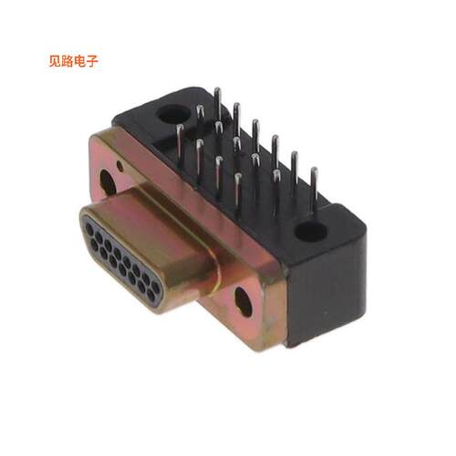 MDM-15PCBR-L61-F222 -[全新CONN MICRO-D PLUG 15POS R/A]