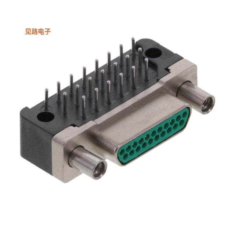 DCCM21PCBRPN -[全新CONN MICRO-D PLUG 21POS R/A SLDR]