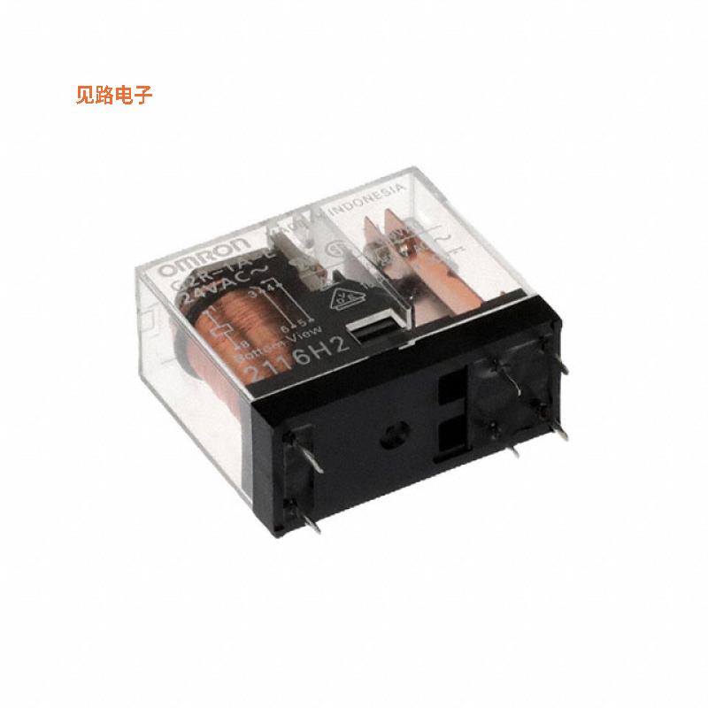 G2R-1A-E AC24 -原装[RELAY GEN PURPOSE SPST 16A 24V通孔