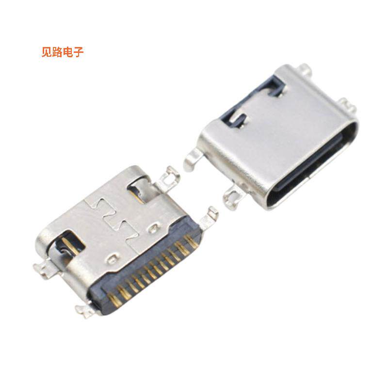 A-USBC-20F0-EA-GSR12 -[全新CONN RCPT USB2.0 TYPC 16P