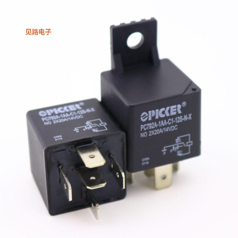PC792A-1AA-C1-12S-N-X -[全新RELAY AUTOMOTIVE SPST 40A 12V]