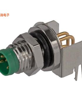 SS-12800-004 -[全新M8 A-CODE A-CODE 4 PIN MALE RIGH]