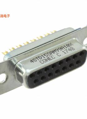 4STD15SAM99A10X -原装[CONN D-SUB RCPT 15POS SOLDER CUPD-Sub