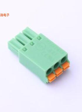 KF2EDGKN-3.81-3P -[原装插拔式接线P=3.81mm