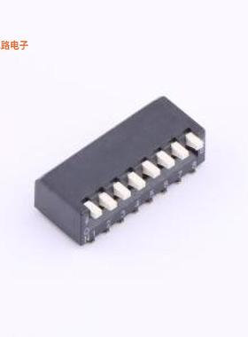 HX 2.54-8P TPCB -[立贴侧拨SMD-16P,11x21.72mm拨码