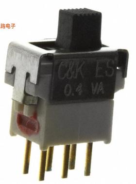 ES23MCBE -原装[SWITCH SLIDE DPDT 0.4VA 20VDPDT