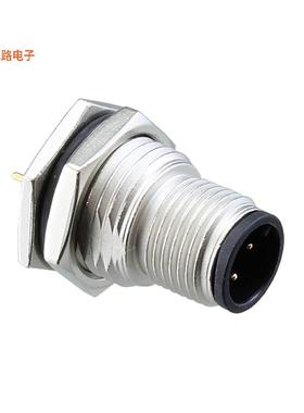 M12A-03PMMP-SF8001 -[全新CONN PLUG MALE 3POS GOLD SOLDER]