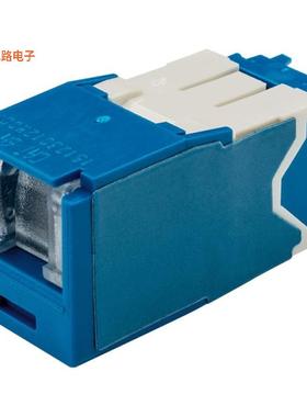 CJH6X88TGBU -原装[CAT6A SPRING SHUTTERED JACK, TG插孔