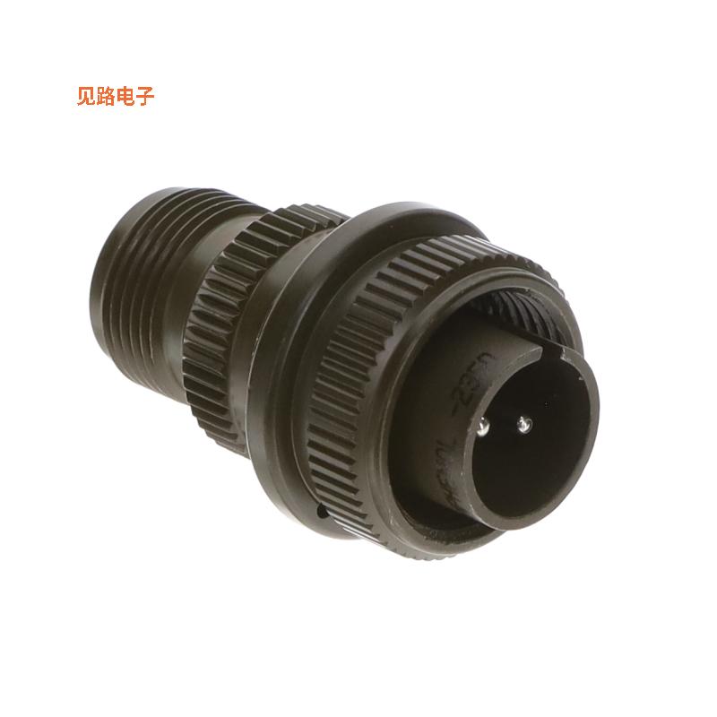 MS3106A12S-3P -[全新CONN PLUG MALE 2P SILV SLDR CUP]