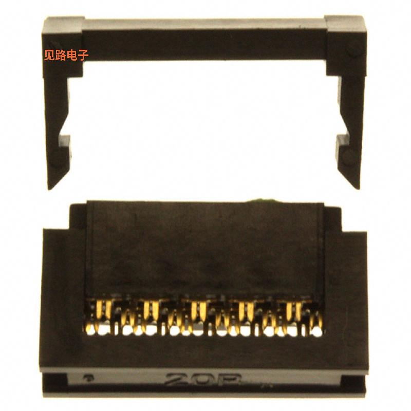 SFH413-PPPB-D10-ID-BK -原装[CONN HEADER 20POS IDC GOLD接头