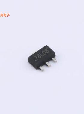 JTD78L08C -[耐压50V，输出8V，100MASOT-89-3L线性稳压器(LDO)