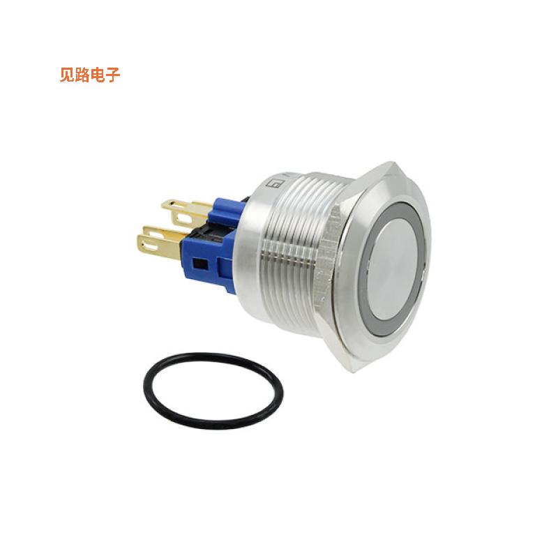 PV7F2T0SS-3R1 -原装[SWITCH PUSHBUTTON SPDT 2A 48V前面板安装