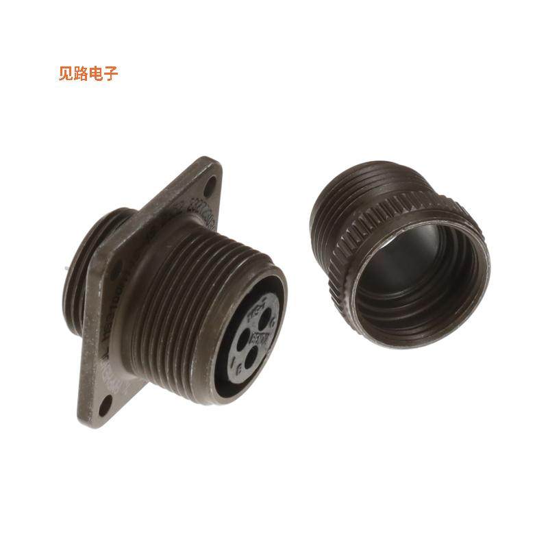 MS3100A14S-1S -[全新CONN RCPT FMALE 3P SILV SLDR CUP]