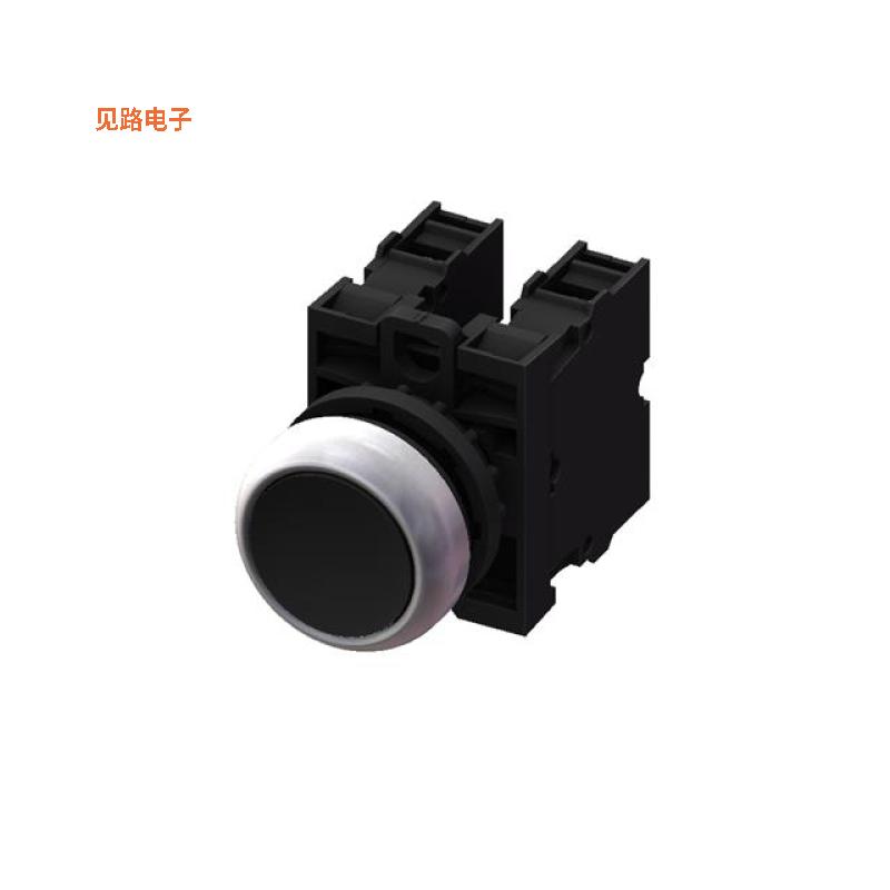 M22FP-MSF02-BKO -原装[FLAT PB-MOM-2B-OPQBLK前面板安装