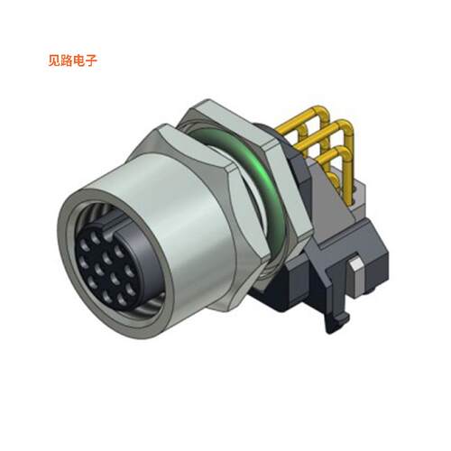 43-02742 -原装[CONN PLUG FMALE 12POS GOLD SLDR插头，母插口
