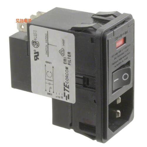 1-6609106-3 -[全新PWR ENT MOD RCPT IEC320-C14 PNL]