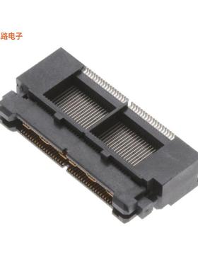 767042-2 -原装[CONN PLUG 76POS SMD GOLD插头，外罩触点