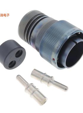 CA3106E24-9P-B-15-A240 -[全新CA-B 2C 2#4 PIN INLINE PLUG]