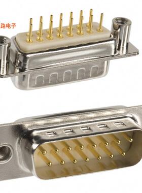 172-E15-113R021 -原装[CONN D-SUB PLG 15POS PNL MT SLDRD-Sub