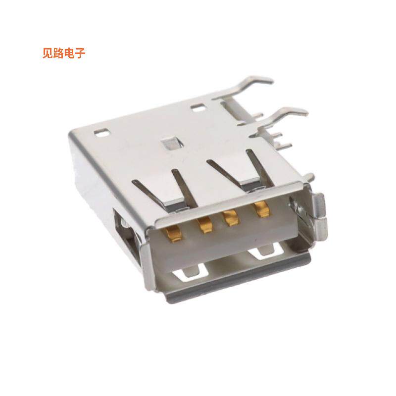 KUSBX-SLAS1N-W -[全新USB A-TYPE RECEPTACLE SLIM UPRIG]