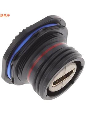 HDMIFTV7AZN -原装[HDMIFTV JAM NUT RECEPT, BZN , AHDMI，插座