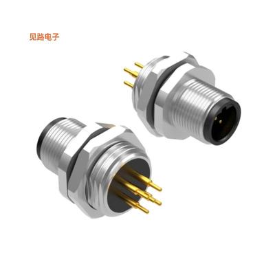 54-00352 -原装[M12 B-CODE 5POS PLUG PANEL MOUNT插头，公引脚