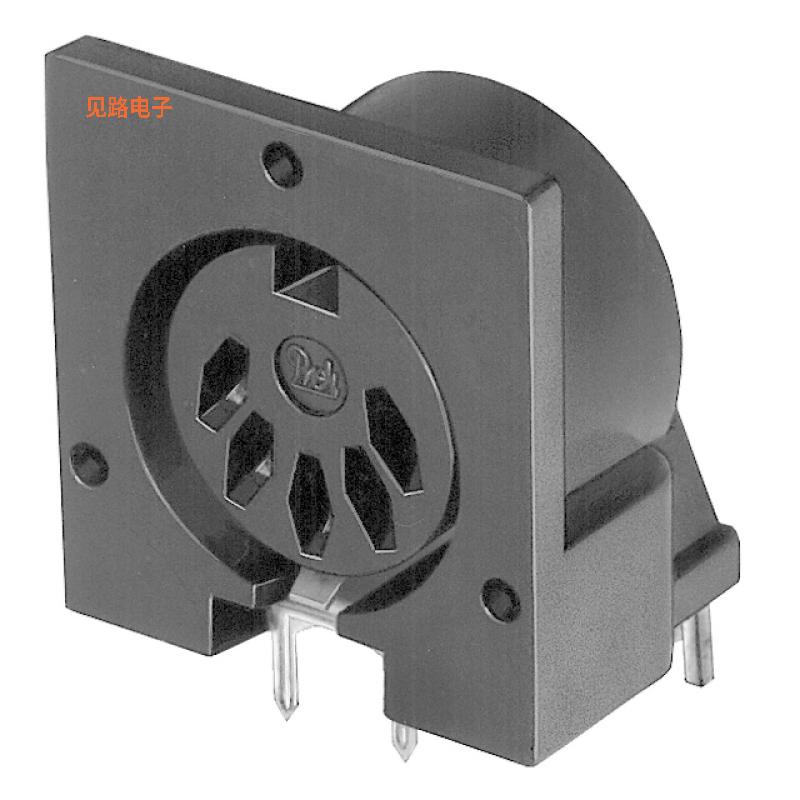 57PC5F -原装[CONN RCPT FMALE DIN 5POS SOLDER插座，母型插口