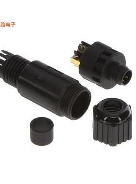 8P-04BMMB-SL7001 -原装[M8P CONN插座，公形引脚