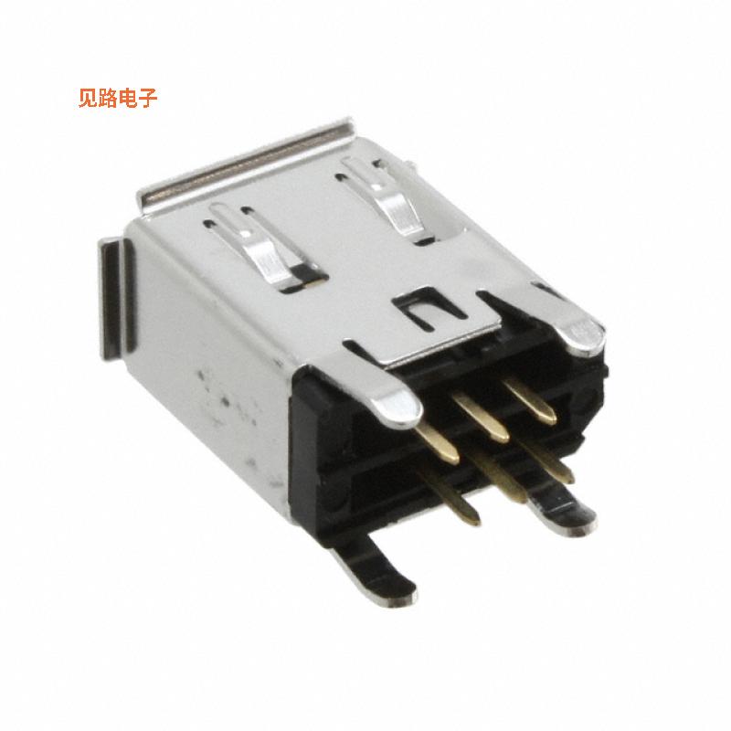 3E106-1230 KV -[全新CONN RCPT IEEE 1394 FIREWIRE VER]