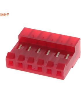 3-641219-6 -[全新CONN RCPT 6POS IDC 22AWG GOLD]