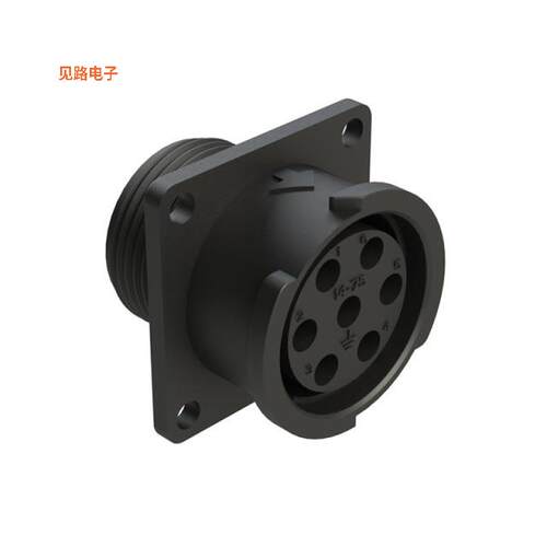 FLS014N7S03 -原装[7 POSITION SQUARE FLANGE RECEPTA插座外壳