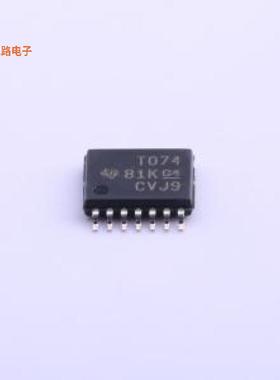 TL074CPWR -[原装IC OPAMP JFET 4 CIRCUIT 14TSSOPTSSOP-14