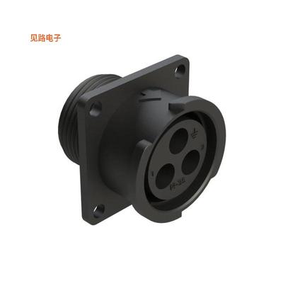 FLS014N3S03 -原装[3 POSITION SQUARE FLANGE RECEPTA插座外壳