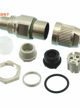 21033811425 -原装[CONN PLUG MALE 4POS GOLD IDC插头，公引脚